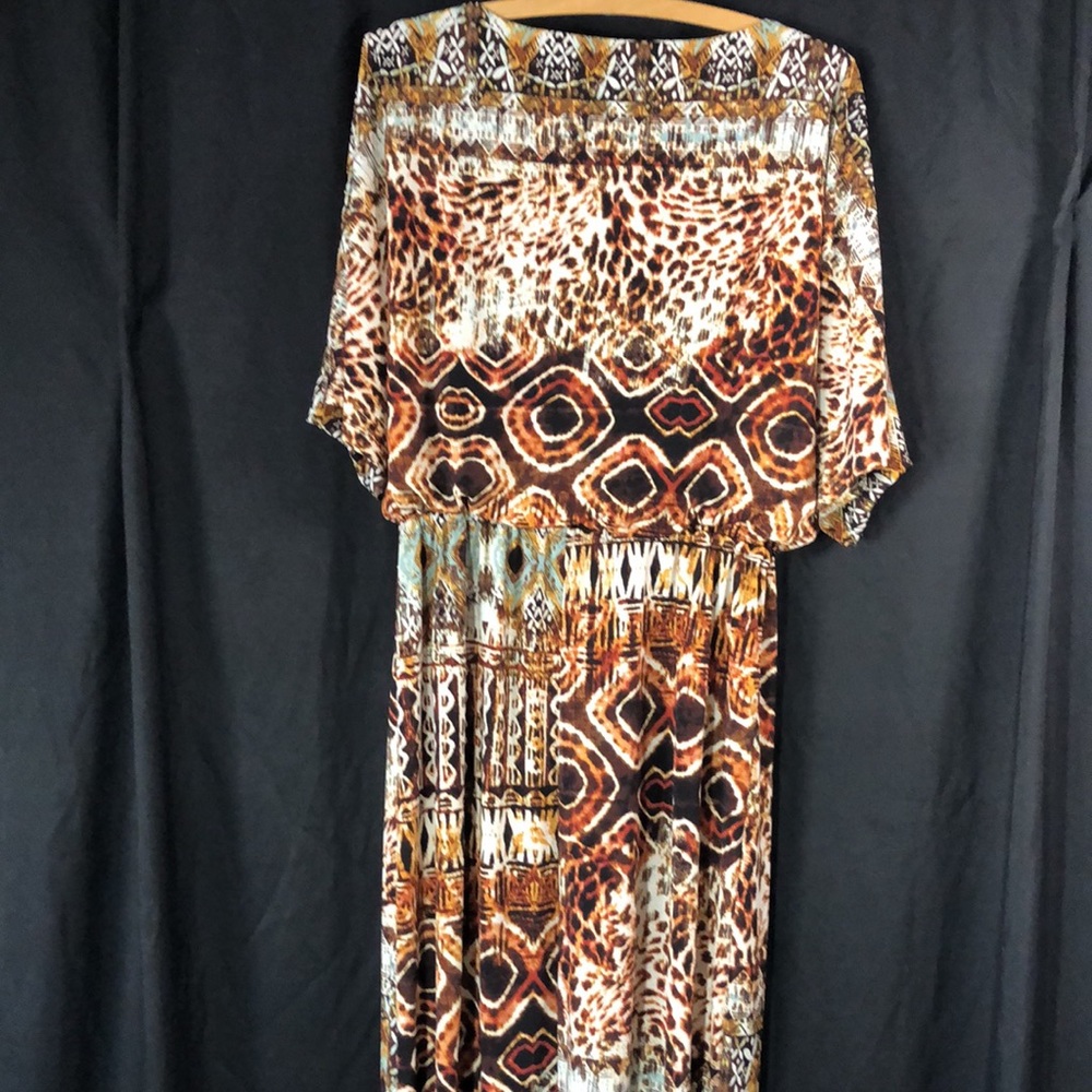 Cato maxi dress size medium. Mixed print. - Picture 7 of 10